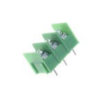 Клема KF7.62 3pin зелена